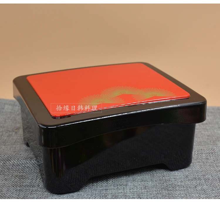 Японский eel box суши Ланч контейнер для закусок бамбуковый лист барабан бизнес набор чашка для еды еда лапша корзина бардак оловянный пластиковый обеденный pail