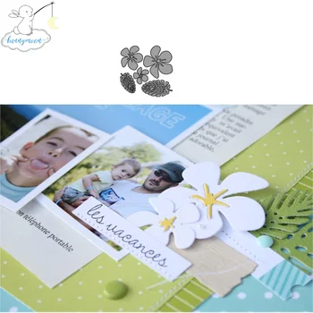 

2019 New Arrival Flower2 Stencil Metal Cutting Dies For Scrapbooking Practice Hands-on DIY Album Card Handmade Tools