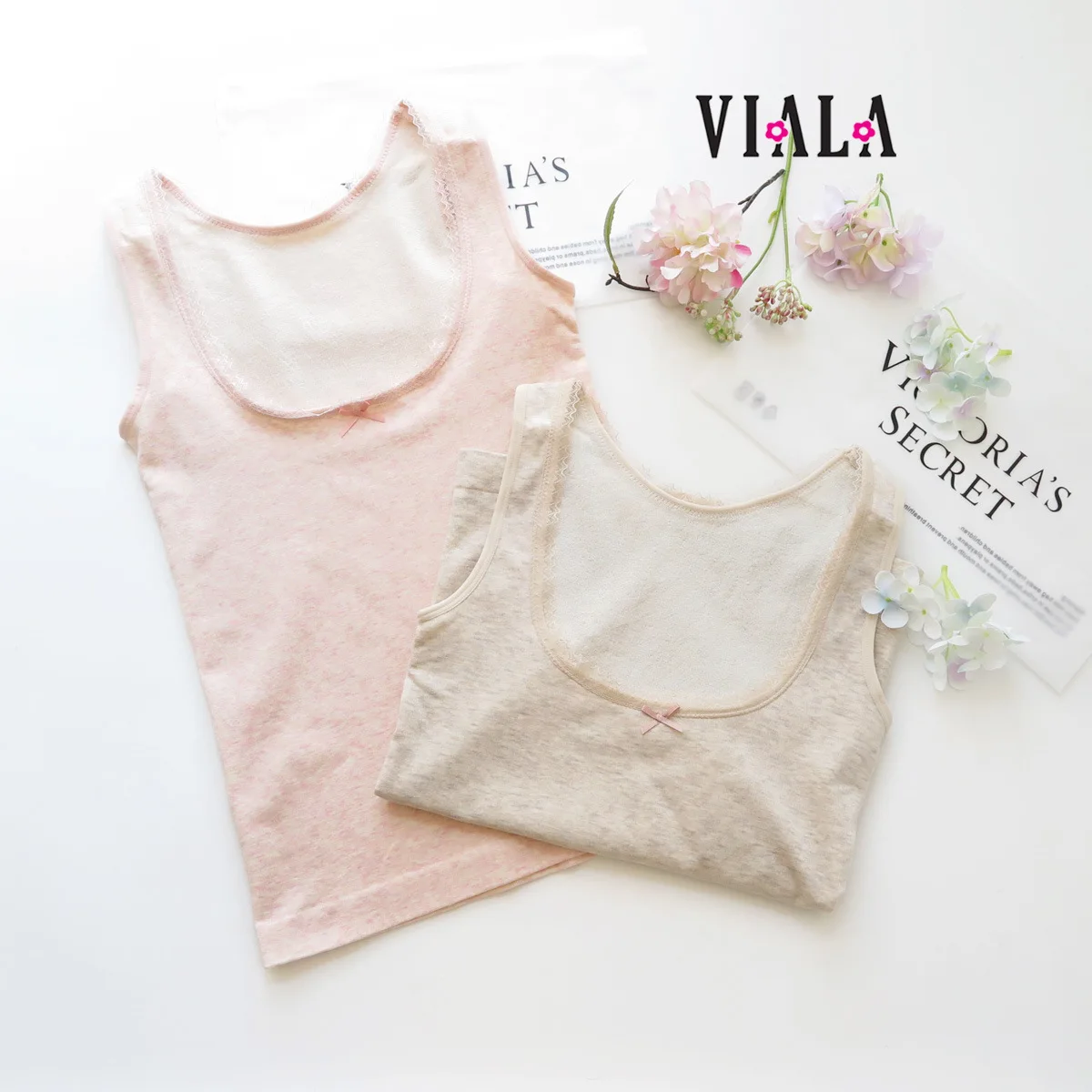Seamless Lace Looped Pile Vest Foreign Trade New Colorful Cotton Soft Cotton Women's Warm Vest