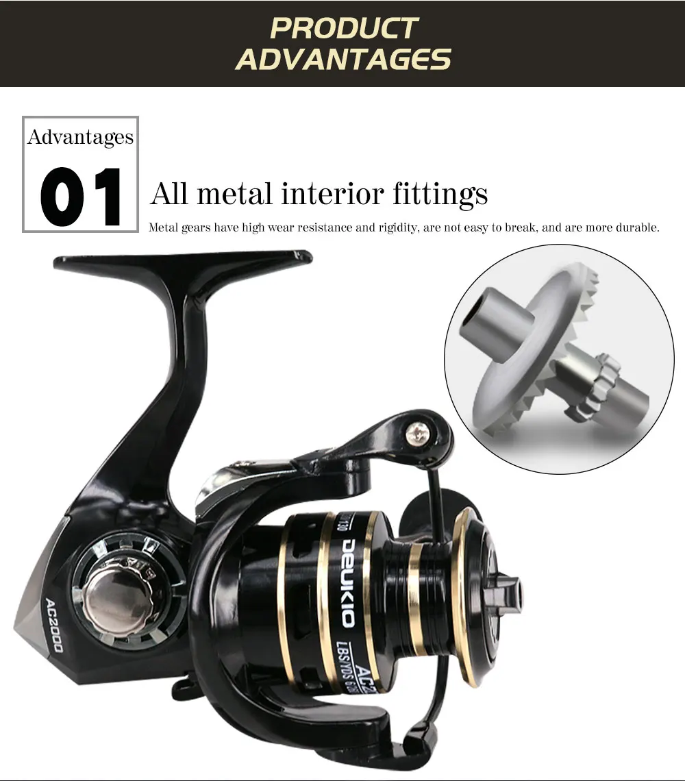 Carretel de Pesca de Metal Carretel de Água Salgada para a Pesca Molinetes de Fiação Molinete para a Pesca Novo Arraste 5.2:1 2021 2000-7000 5-8kg Max 6 pesca molinetes de fiação 5-8kg max arraste 5.2:1 molinete para a pesca