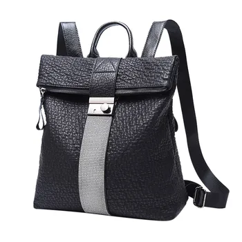 

Anti-thief Women Backpack Large Capacity Multifunctional Leather Backpacks Teenage Large Capacity Backpack Women Mochila #LR4