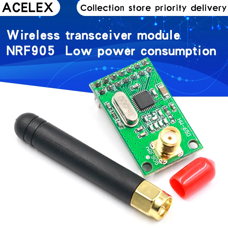 Модуль беспроводного приемопередатчика NRF905 плата приемника передатчика NF905SE с