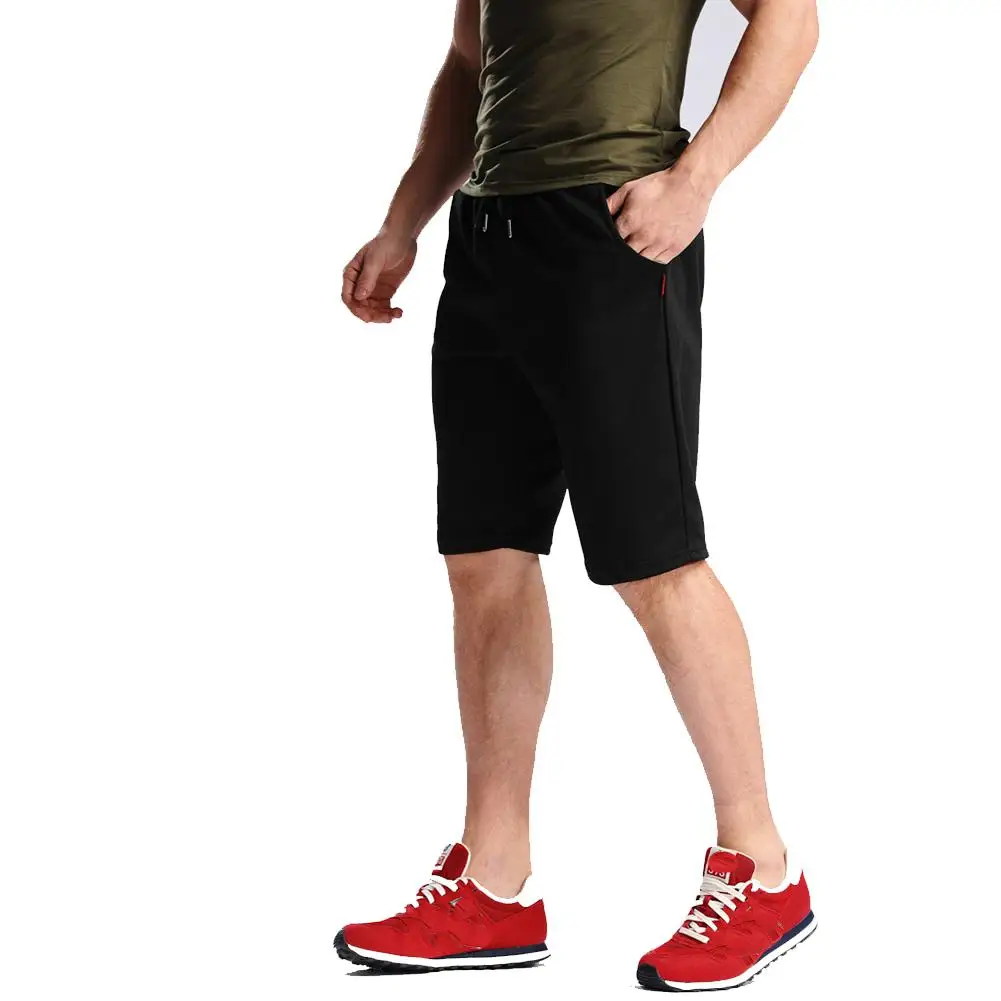 MISSKY новые летние весенние шорты мужские высотой до колена повседневные брюки, средняя посадка однотонные пляжные брюки мужская одежда