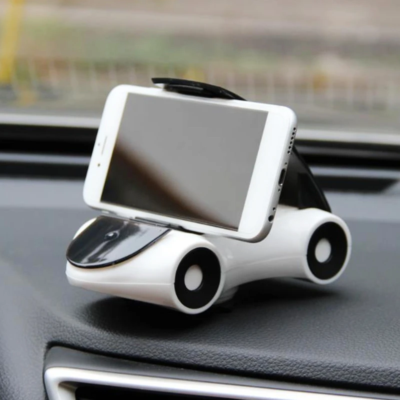 

Car shape mount holder mobile phone holder car dashboard adjustable rotary navigation sports car model cool bracket