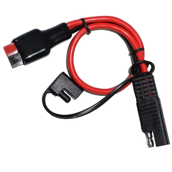 

30CM SAE Connectors with Anderson Powerpole 30AMP Connectors 12AWG Cable