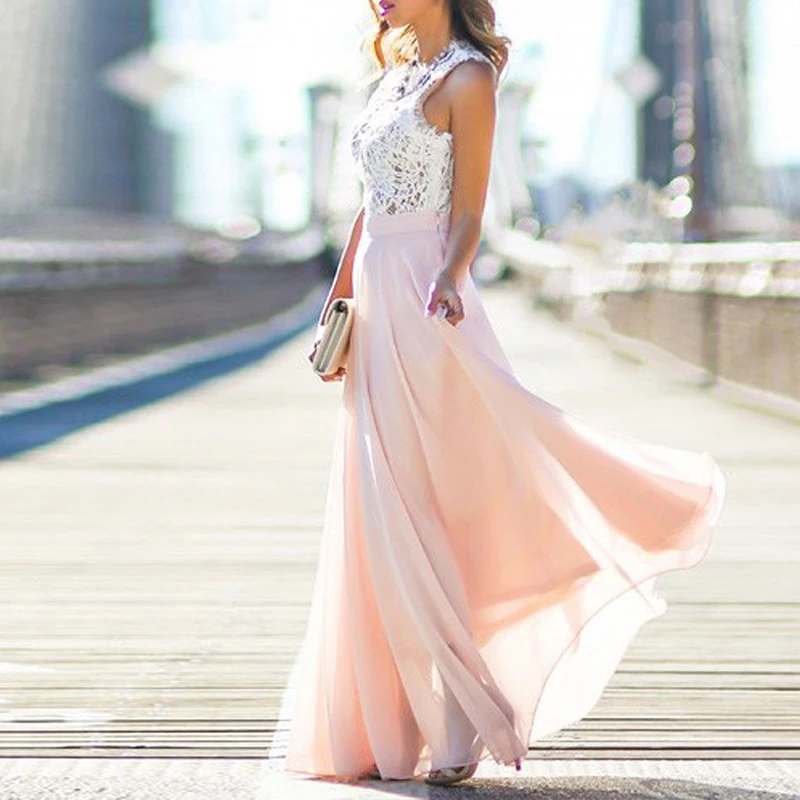 Вечеринка платья без рукавов майка топ жилет пляжное женское платье в стиле бохо