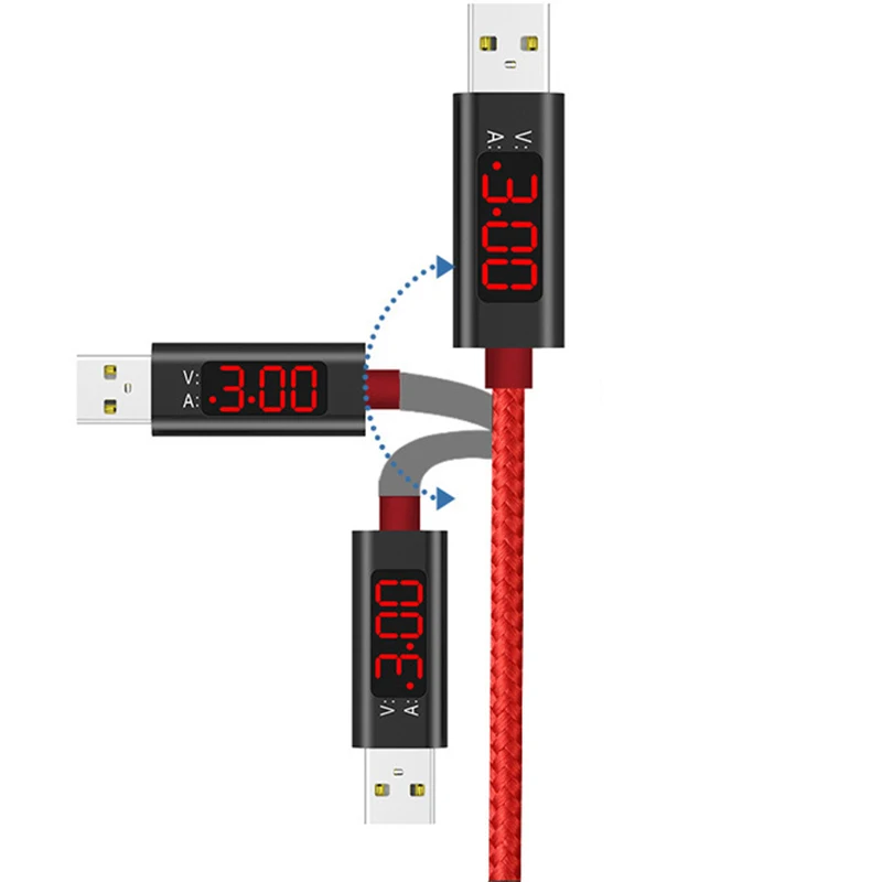 Кабель usb type C для Xiaomi Redmi K20 Note 7 type-C шнур ЖК-дисплей кабели для зарядного устройства usb 2.1A для samsung S10 5G huawei P30 P20