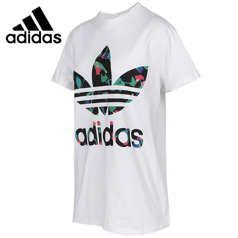 Original New Arrival Adidas Originals BIG TREFOIL TEE Women's T shirts shirt  short sleeve Sportswear|Running T-Shirts| - AliExpress