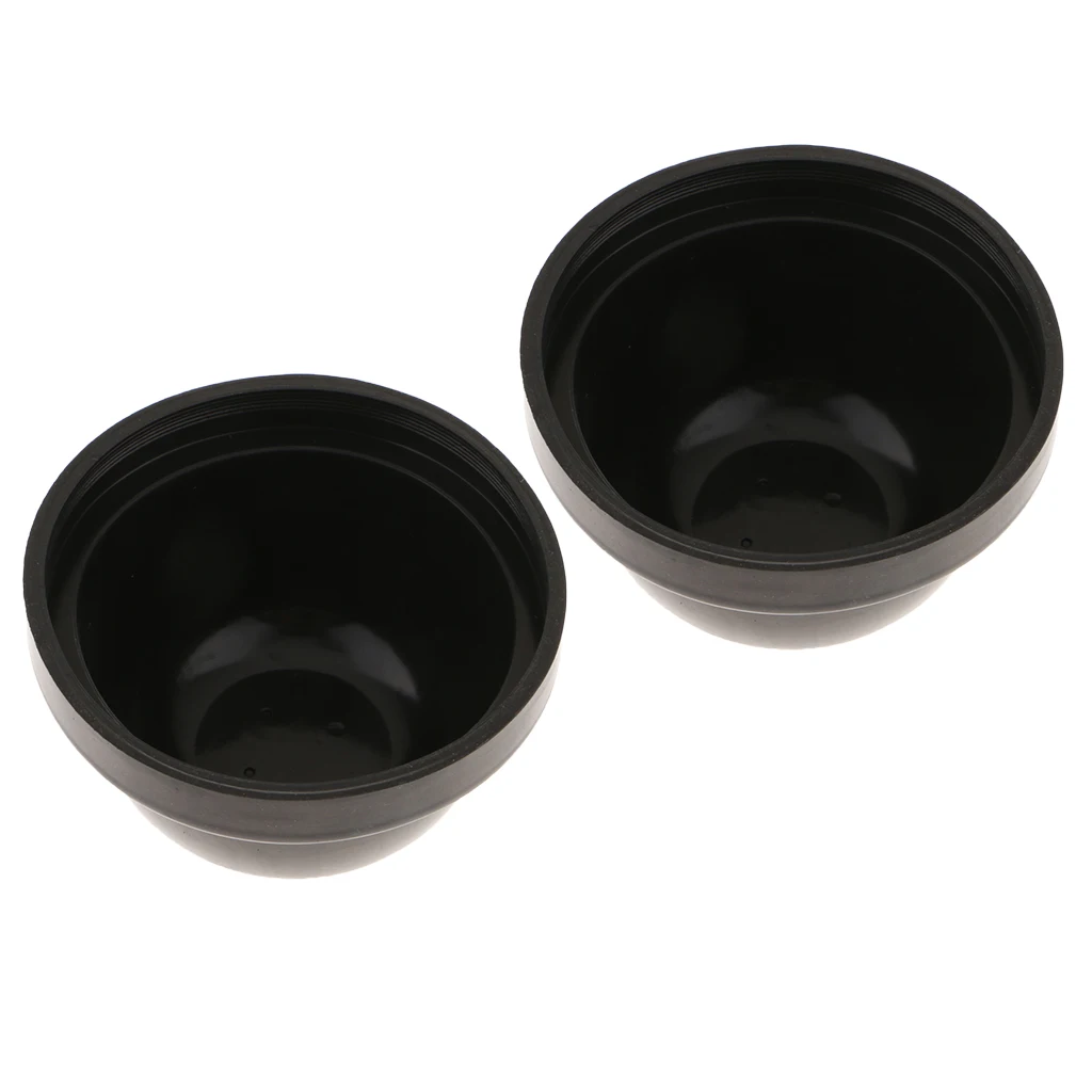 2 PCS Car LED Headlight Bulb Seal Dust-Proof Cover Universal Waterproof Rubber Housing Cap for Headlamp Hi/Lo Beam Fog Lamp Kit