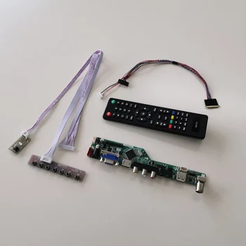 

For LTN101NT05-L01/T01/U04 T.V56 screen controller drive board notebook PC 1024*600 VGA+HDMI+AV+USB+RF 10.1" LVDS 40Pin WLED kit