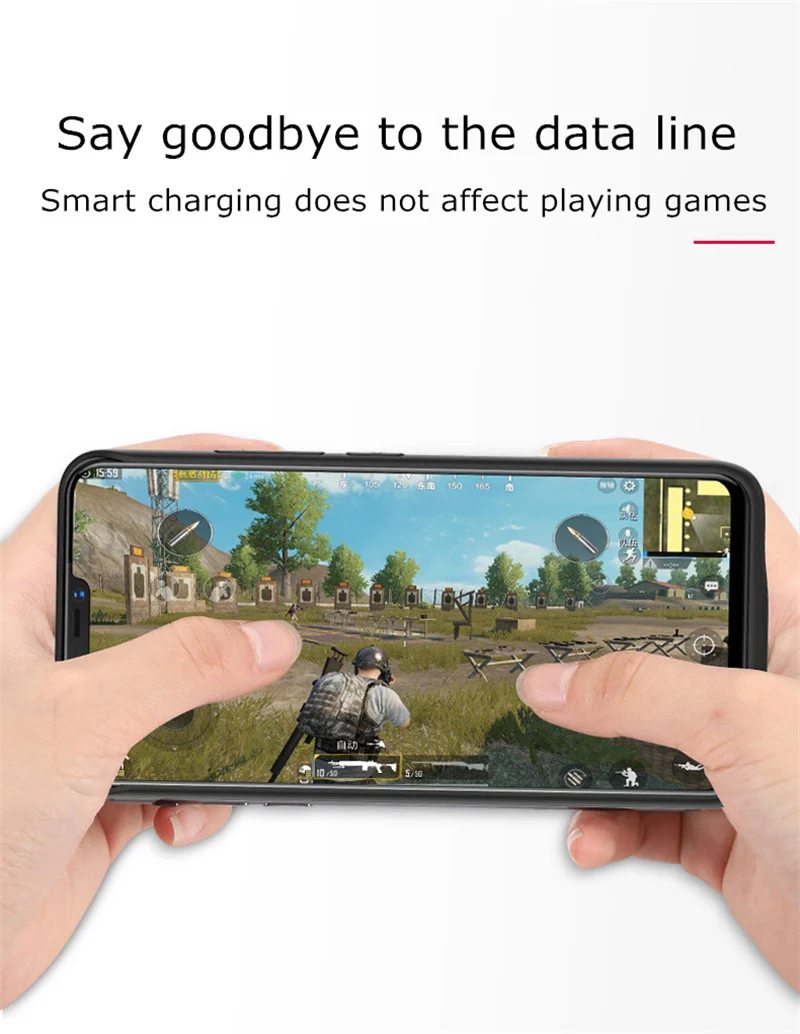 Модный портативный блок питания, крышка для зарядки, крышка для Vivo Y85, чехол для аккумулятора, 5000 мАч, чехол для зарядного устройства