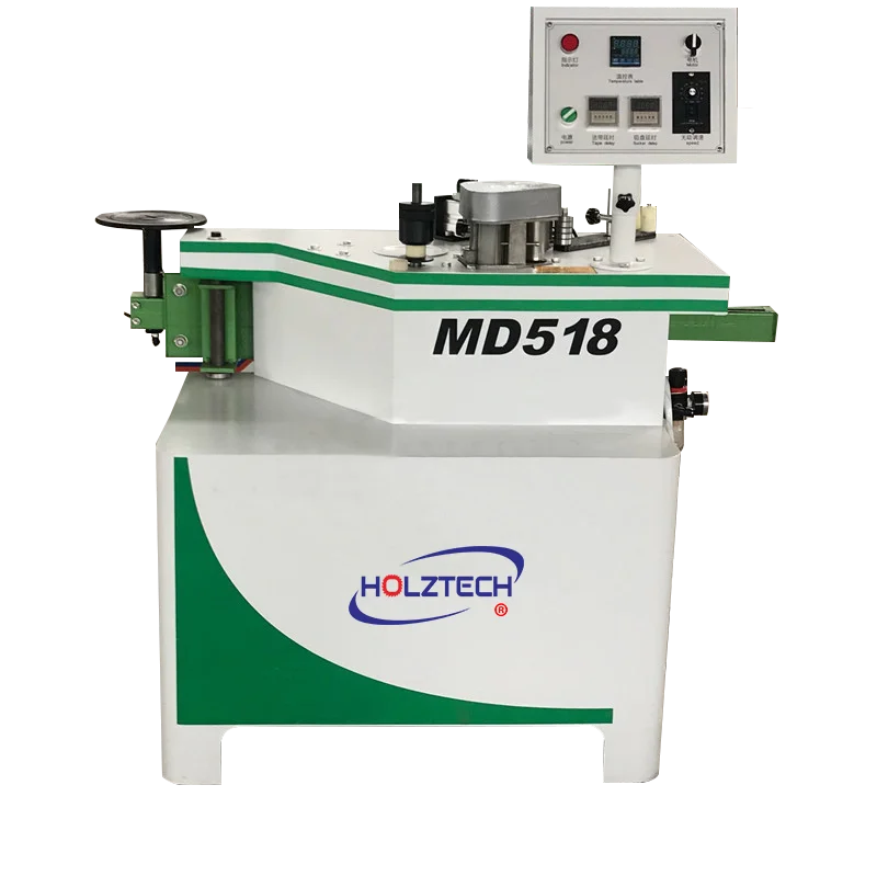 Manual Curve and Straight Edge Banding Machine with Radial Arm Double Sided Gluing