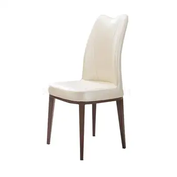 

Fashion simple home stool modern stainless steel dining chair cafe chair hotel club back chair