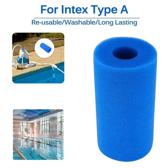 Swimming Pool Filter - Filter Cartridge Sponge for Intex Type H Filter Reusable Replacement Cartridge for Swimming Pool 6