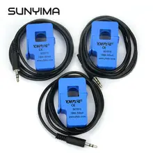 SUNYIMA 3 шт. неинвазивный датчик переменного тока разделенный сердечник трансформатор тока SCT-013-000 0-100A