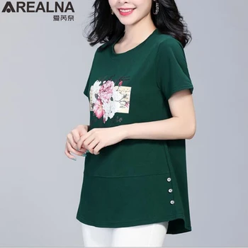 

plus size summer vintage floral print blouse women short sleeve women shirts fashion womens tops and blouses chemisier femme 4XL