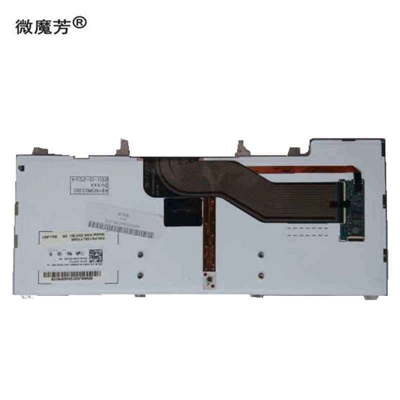 Русский для DELL E6420 E5420 E5430 E6220 E6320 E6330 E6420 E6430 RU с подсветкой клавиатуры ноутбука