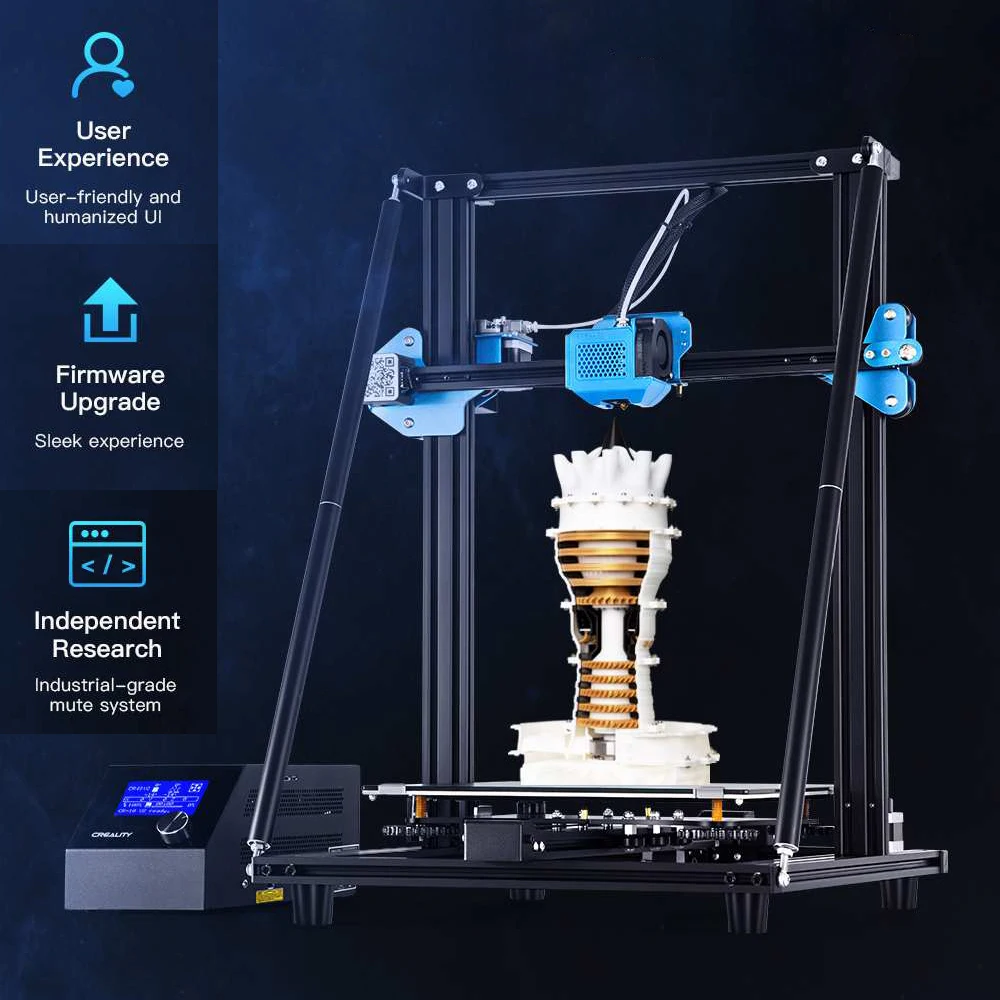 Набор для 3D принтера Creality CR 10 V2 v образный профиль 300*300*400 мм бесшумная материнская