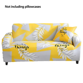 

Printed Slipcover Stain Resistant Sofa Cover Living Room Couch Modern Dustproof Home Decor Furniture Cafe Elastic Chair