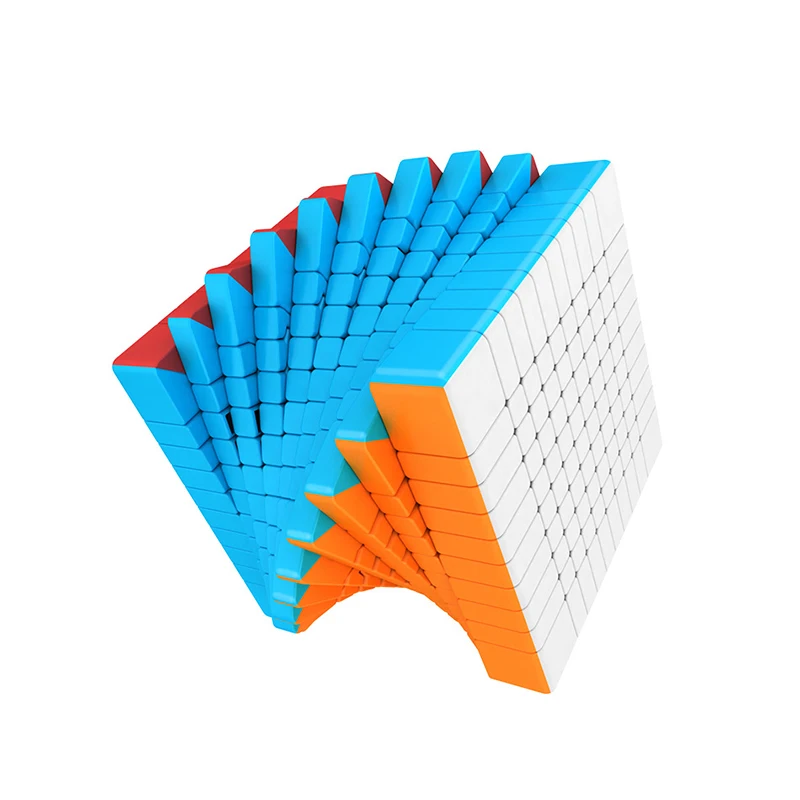 

Kids Speed 10x10x10 Magic Cube Professional 10x10 No Sticker Cubo Magico Students Pre-match Training Toy For Children Adult Gift