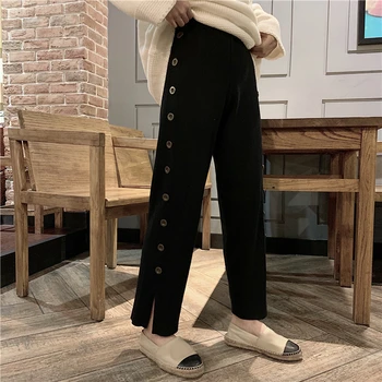 

Ff3212 2019 new autumn winter women fashion casual Popular long Pants womens pants korean