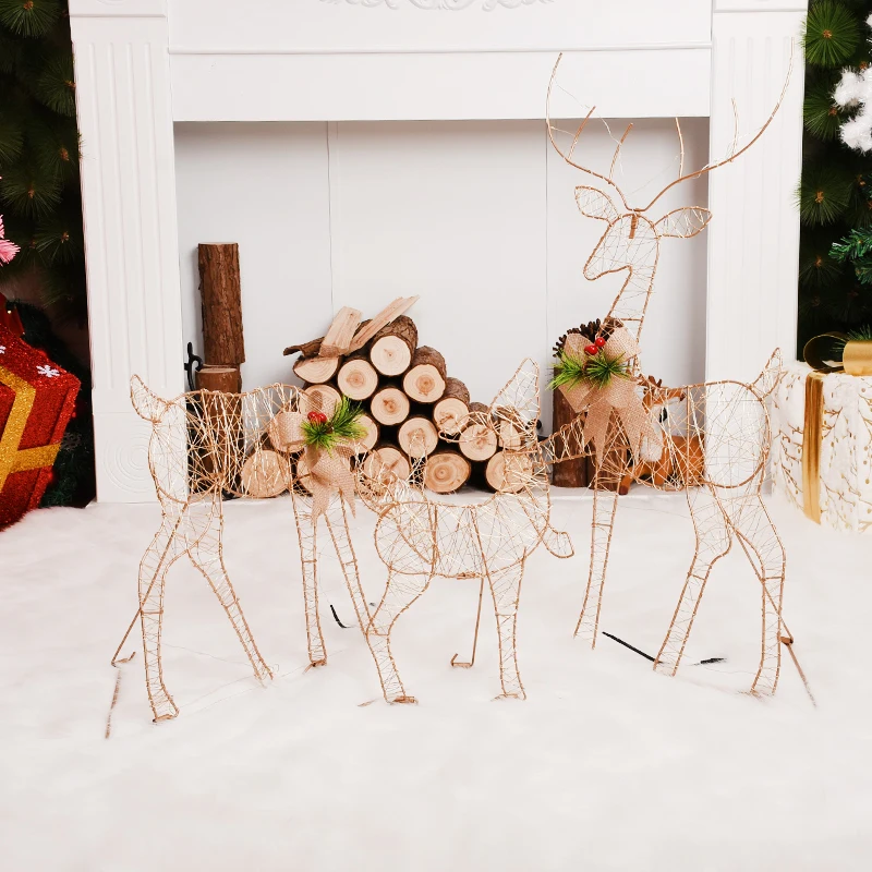 tamanho grande presente da boneca de natal ornamentos da árvore de natal