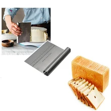 Нержавеющая сталь кондитерский тесто для пиццы скребок резак кухонный инструмент Cozinha выпечки лопатки для теста приготовления торта украшения инструменты