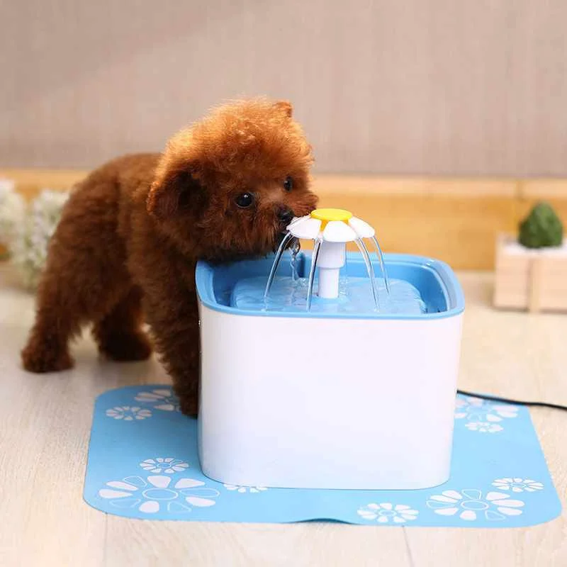Pet кошки собаки фонтан распределитель питьевой воды коврики водонепроницаемые Нескользящие диспенсер здоровые гигиенические питьевой фонтаны