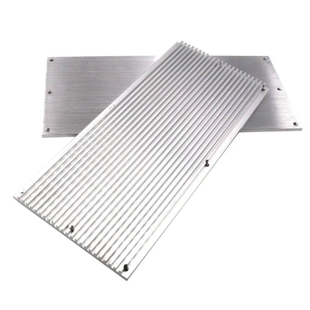 220x100x8mm Big Heatsink Aluminum Cooling Board for LED Light Radiator High Thermal Conductivity Electronics Heatsinks Board