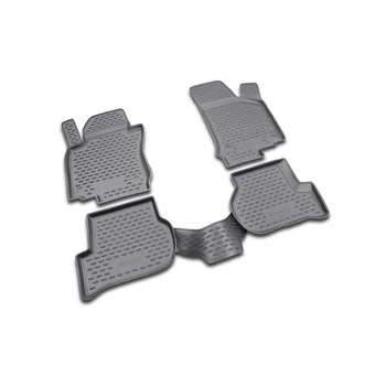 

Floor mats VW Golf VI 04/2009-> 4 pcs free shipping (gray) (fo