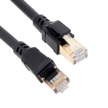 

Chenyang Cat8 RJ45 Ethernet Network Lan Cable Male to Male 8P8C Patch Cord 25/40Gbps for Router Laptop