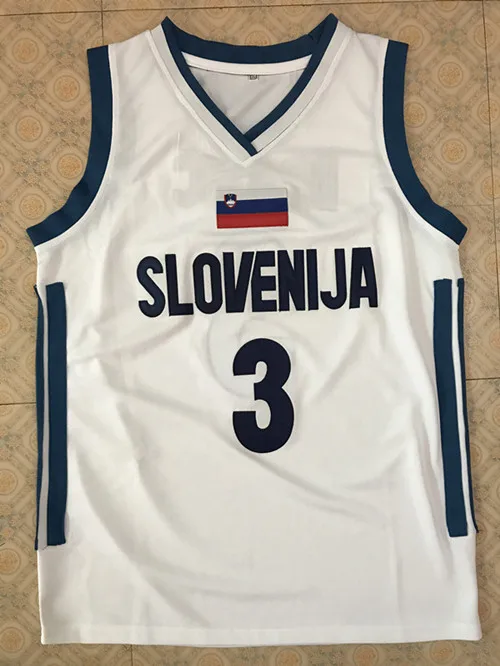 

Top Quality 3 Goran Dragic Team Slovenija retro Throwback mens Basketball Jersey Stitched any Number and name
