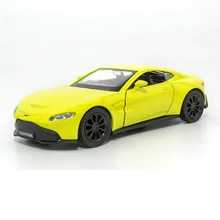 Точная имитация эксклюзивный Diecasts& Toy Vehicles: RMZ city автомобильный Стайлинг Aston Martin Vantage 1:36 сплав литье под давлением игрушечные машины