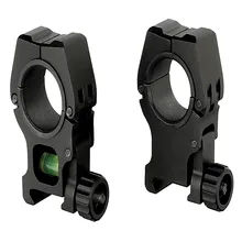 2 шт. 1 дюймов/30 мм Быстрый съемный фонарик область лазер Крепление с уровнем духов 20 мм рельс ласточкин хвост уровень духов
