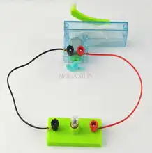 

physical experiment equipment for Small hand-cranked generator model elementary science electric experiment