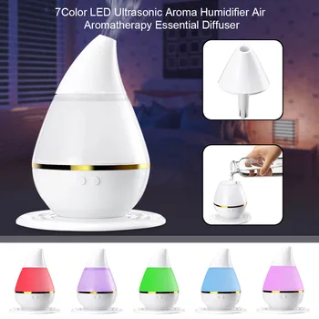 

NEW Electric Humidifier Essential Aroma Oil Diffuser Ultrasonic Aroma Air Humidifier USB Mini 7 Color LED Light Humidifier