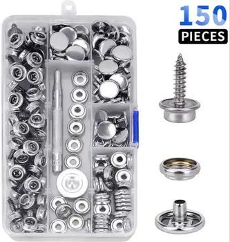 

(50Sets/partij) 15mm Ipomoea Snap Knoppen Installatie Tool Metalen Klinknagels Kinderkleding Knoppen Multicolor Snaps Kleur