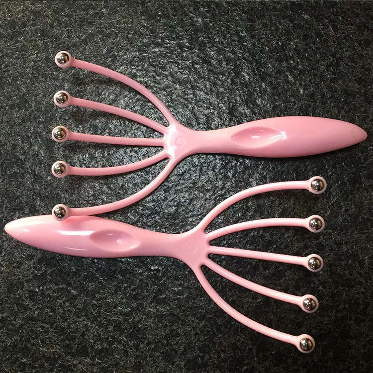 Head Massage Tools Stainless Steel Seller Scalp Massager Ball Relaxation Five Finger For Relax | Красота и здоровье