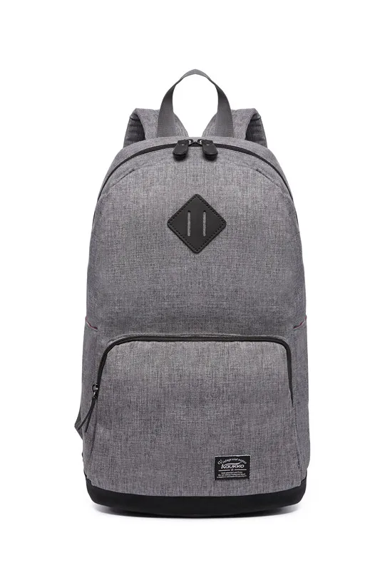 Манера schultaschen студенческий рюкзак tasche college high schultaschen fur jugendliche leinwand reisetasche рюкзак для ноутбука - Цвет: Серый