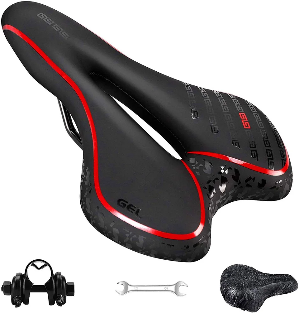 Selle Velo Confort Selle VTT Homme Selle De Bicyclette Siège De Vélo De