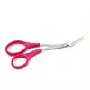 12 Color Eyebrow Trimmer Scissor With Detachable Comb Facial Hair Removal For Eyebrow Facial Trimming Tweezer Makeup Beauty Tool 6