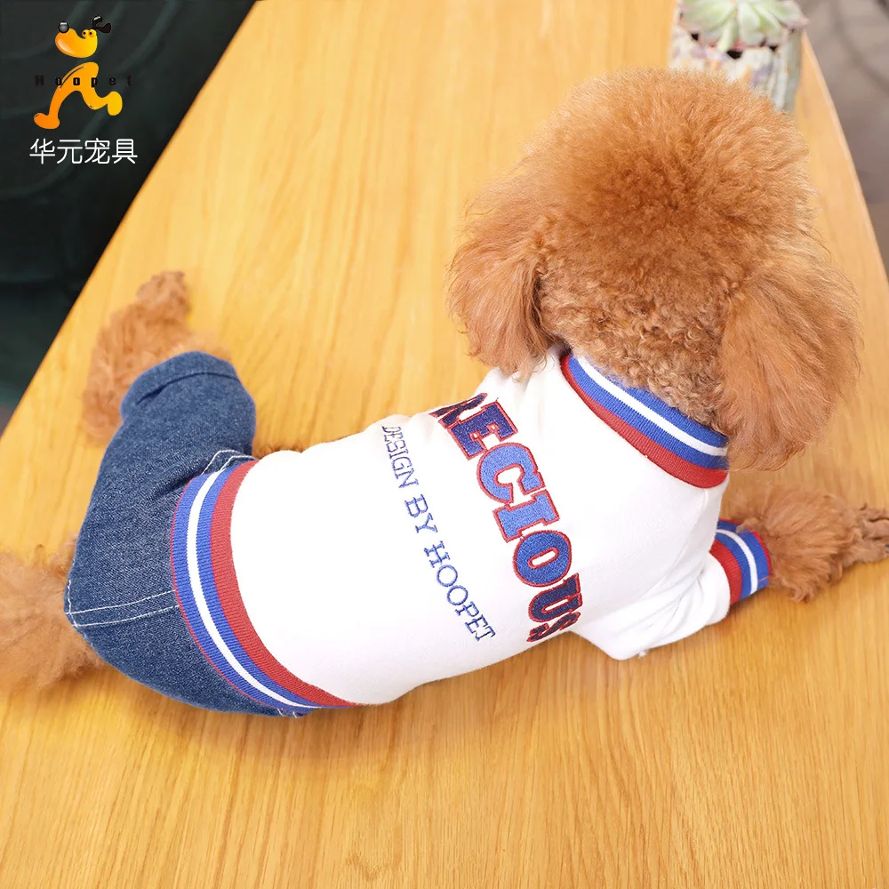 Hoopet, одежда для щенков, Bichon, маленький щенок, средний, большой, для собак, осенние ноги, для домашних животных, осенняя и зимняя одежда