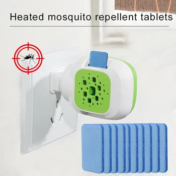 

Electric Mosquito Repellent Heater Flies Killer Pest Repeller Repellent Tablets