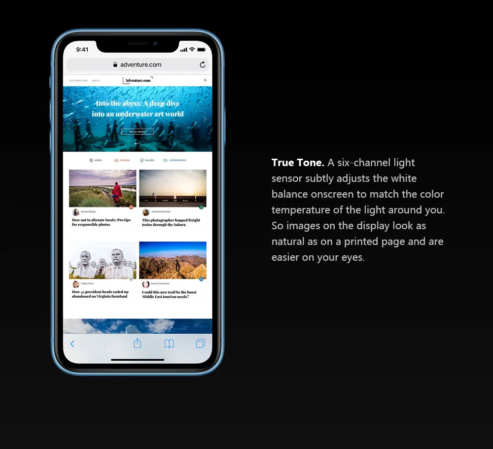 Смартфон Apple iPhone XR, 6,1 дюймов, retina HD, ips дисплей, A12, бионический процессор, 64 ГБ/128 Гб ПЗУ, IOS, 4G, Lte, Apple, телефон IP67