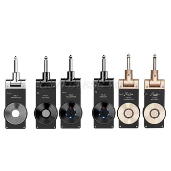 

Rowin WS-20 2.4G Wireless Guitar System Rechargeable Lithium Battery Transmitter Receiver 30 Meters Transmission Range 3 colors