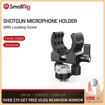 

SmallRig Microphone Holder With ARRI Locating Screw For 19-25mm Diameter Microphones Holder Mount - 2368