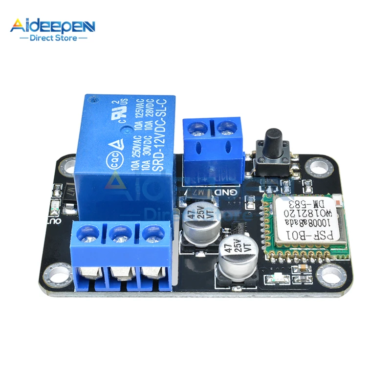 Беспроводное реле времени с Wi Fi 12 В постоянного тока ESP8285|Выключатели| |
