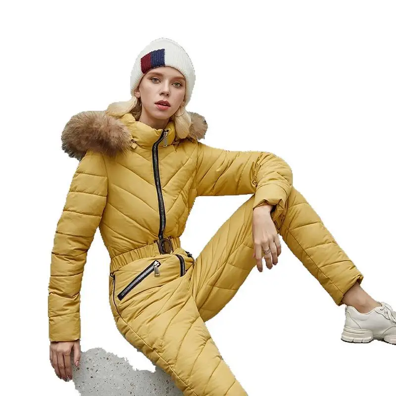 

2019 down Jacket Cotton-padded Clothes Set Thick Fashion Slim Fit One-piece Cotton Coat Warm Europe And America Clothing Fashion