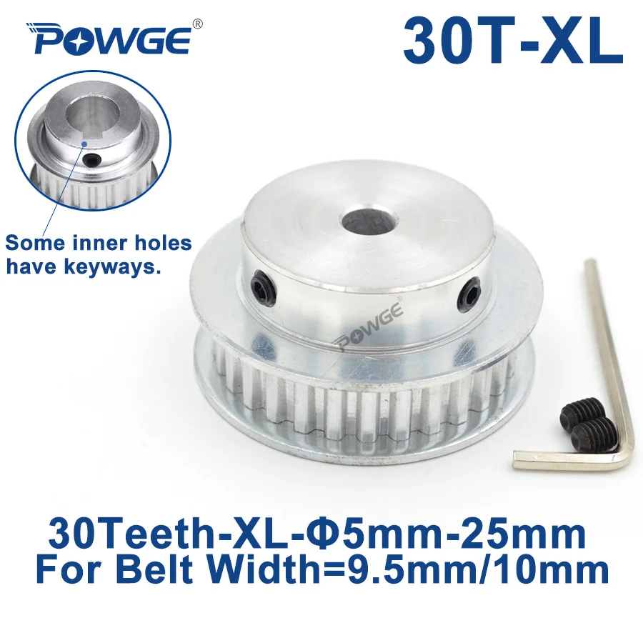 For 3D Printer CNC 1560T HTD 3M Timing Belt Pulley with Step XL Keyway