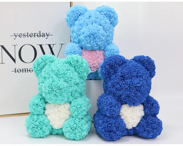 Gros nounours en peluche, Cubbyford rose